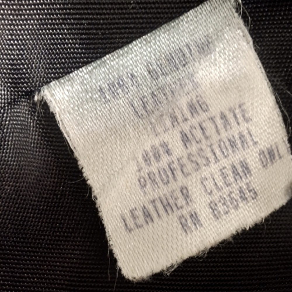 Henri Bendel Vintage Black Leather Jacket - Picture 7 of 15